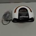 268W UV LED Nail Lamp, LKE Nail Dryer for Gel Polish, 4 Timers UV Nail Lamp Professional Nail Light, 57Pcs Lamp Beads and Automatic Sensor(White)