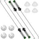 W11130362 MVWX655DW MVWC565FW Washer Suspension Rod For 11025132410 WTW5000DW W10594080 W11228718 W11033491 AP6262443 11025132411 MVWC555DW W10748956 Compatible with Whirlpool Maytag Kenmore