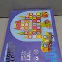 ShowyLive Magnetic Tiles for Kids Ages 4-8, 110PCS Set with 2 Cars, Magnetic Building Tiles,STEM Learning Toy, Safe & Durable, Magnetic Toys for Endless Fun and Educational Play