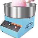 Cotton Candy Machine Commercial, 1000W Efficiently Cotton Candy Maker Machine with Stainless Steel Bowl, Sugar Scoop, Easy & Safe to Use, Candy Floss Maker for Kids, Home, Party, Birthday, Festival