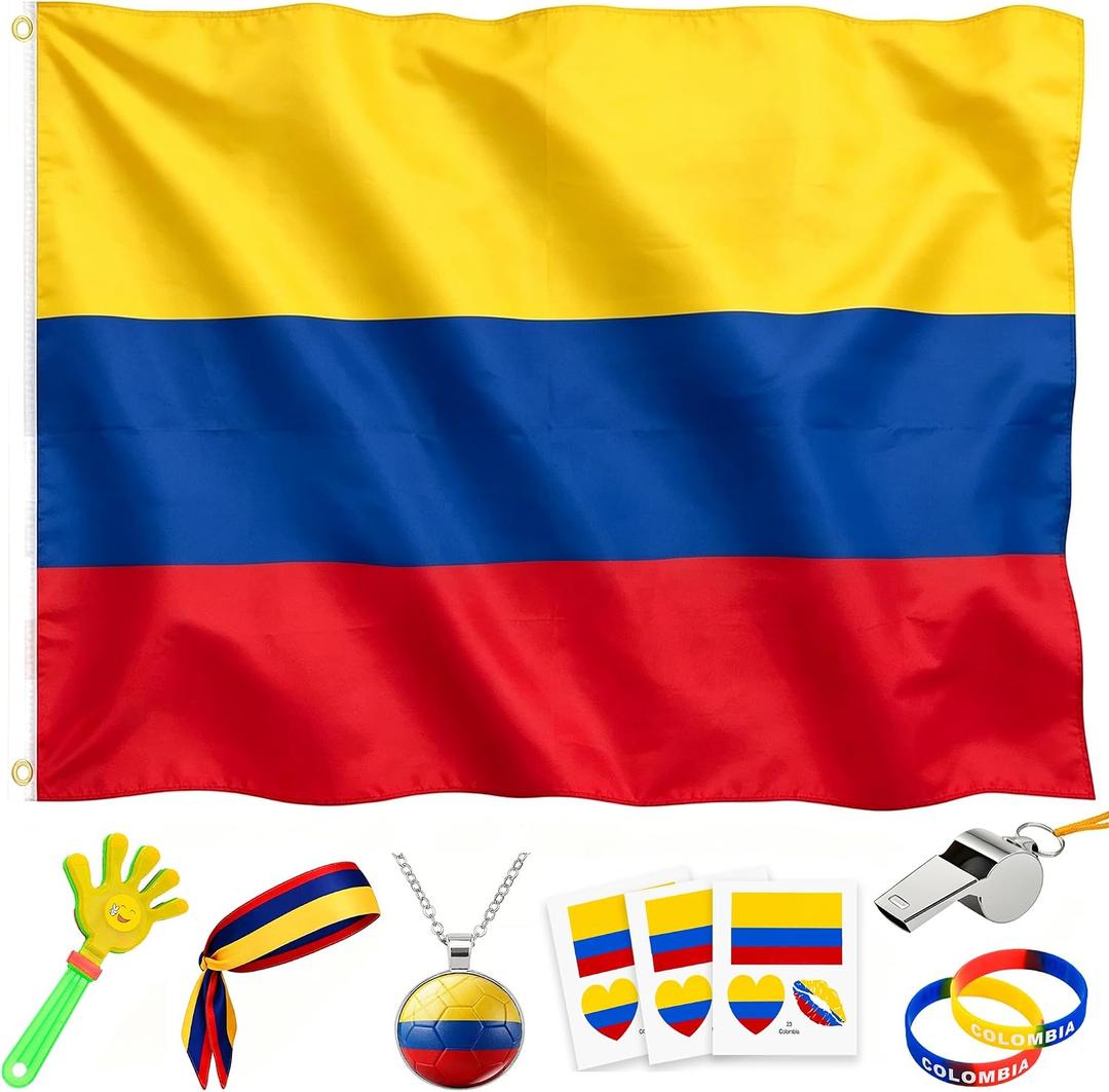 2026 World Cup Fan Accessories Kit, 7 PCS World Soccer Sport Cup Gear Set, World Cup Merchandise for Soccer Party Decorations, Stadium Events, Watch Party, Home Cheering