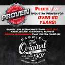 Gabriel 85000 Fleetline Heavy Duty Rear Shock Absorbers for Hendrickson Intraax and Vantraax Trailer Air Suspensions, Replaces OEM# A-20002, B-23013, B-23566, B-24088 (1 Pack)