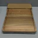 Acacia Wood Cutting Boards Set with Juice Groove & Handles for Kitchen 3-Piece Charcuterie Chopping Board for Meat Cheese Fruits Vegetables