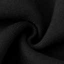 Disney Stitch Christmas Family Matching Snow Sweater Funny Holiday Long Sleeve Crew Neck Pullover Tops Festival Party Sets (Black, XL)