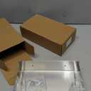 Lallisa 2 Pieces Stainless Steel Shelf Bathroom Shower Floating Shelves Wall Mounted Shower Caddy Basket Shelf Storage Organizer Shelves for Bathroom, Kitchen, Living Room (7.87 Inches/ 20 cm,Silver)