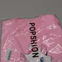 Popshion Kids Girls Summer Outfit Flutter Sleeve Low High Cat T Shirt Capris Leggings Toddler 2 Piece Clothes Set 5-6 Years/6t