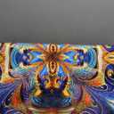 Washable Corridor Runner Rug, NonSlip Vintage Hallway Rug Runner with Upgrade Rubber Backing, Stain Resistant Faux Wool Distressed Carpet for Bedroom Kitchen Laundry Corridor Balcony (142" x 35.5")