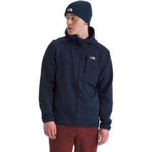 The North Face mens Tnf Performance Fleece Full Zip Hoodie - Lightweight Hooded Sweatshirt, Zip Pockets & Stretch Fabric (Small, Summit Navy)