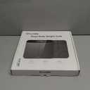 Ovutek Bathroom Scales Digital Weight, Topnotch Quality 450lb Weight Scale, Most Accurate to 0.05lb, Automatic Weighing Scale for Body Weight, Baby, Pet, Larger LED, Sturdy and Durable Base Machine (Black)