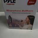 Pyle 40W Megaphone Bullhorn with Built-in Siren, Adjustable Volume Control, 1200-Yard Range, Bluetooth Connectivity, Handheld Mic - Ideal for Football, Soccer, Baseball, Cheerleading & Safety Drills
