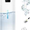 Humidifier Large Room, 4.8Gal/18L Whole House Humidifier 2200 sqft, 30%-95% Custom Humidity, Quiet Cool Mist Humidifiers for Home with Aroma Box, 800ml/h Mist, Top Fill, Extension Tube, Remote Control (Pure White)