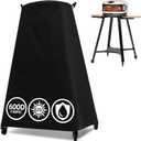Waterproof Pizza Oven Cover for Gozney Arc/Arc XL on Stand, COMPEAK Outdoor Pizza Oven Accessory Made of 600D Thick Fabric, Tear Resistant, Windproof with Adjustable Buckles (Cover Only)