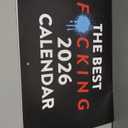 Funny Calendar 2026 Wall Sweary For Adults Inappropriate Gifts | American Made In The USA