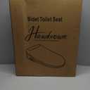 Electric Smart Toilet Seat, Upgraded Heated Bidet with Adjustable Instant Warm Water and Warm Dryer, Night Light, Slow Close Lid (Elongated2 (Side Arm Control))