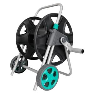 YESTAR Garden Water Hose Reel Cart, Holds 100 Feet of 5/8 Inch Hose,Garden Water Pipe Holders Mobile Tools with 2 Wheels for Outside Watering