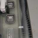 BLACK+DECKER Carpet Sweeper 50 Minute Lithium Floor Sweeper, Multi-Surface Use, Easy One Hand Cleaning, Self Standing, Charger Included (HFS115J10)