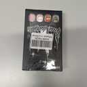 2 x Christmas Press on Nails Short Square Fake Nails Cartoon Santa Claus & Reindeer Design Glitter False Nail Full Cover Stick on Nails Xmas Acrylic for Women Christmas Nail Art Decoration 24 Pcs (11)