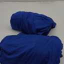 Cocktail Table Covers - 2 Pack 24"x 43" Royal Blue Cocktail Table Tablecloth with Natural Wavy Round Skirt for Bar Wedding Party Banquet (2 Pack - 24 x 43 Inch)