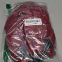 AOFITEE Dog Coat, Waterproof Dog Jacket for Winter, Warm Fullbody Dogs Snowsuit, Winter Coat for Small Dogs, Zip Up Pet Puffer Jacket Fleece Vest, Outdoor Reflective Pet Coats, Christmas Red, S (Burgundy)