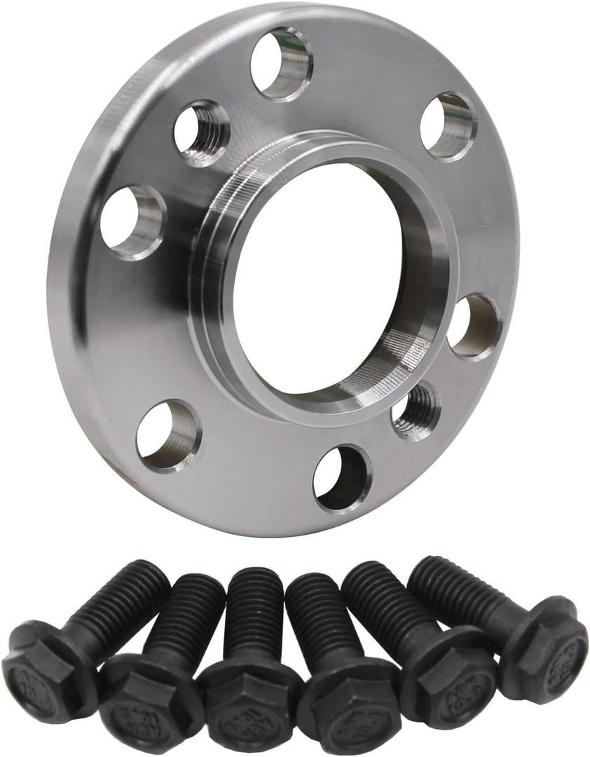 GM LS Crankshaft Spacer With Bolt Kit | Required When Used With Automatic Transmission Built Before 1997 | Ensures Proper Clearance Between Crankshaft and Converter
