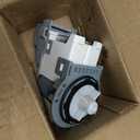 Washer Drain Pump for SAMSUNG WF42H5000AW/A2, WF45R6100AC/US, WF42H5200AW(/AF/AP)/A2, WA50R5200AW/US, WF45T6000AW/A5, WA50R5400AV/US, WA50M7450AW/A4, WA40J3000AW/AA, WA45H7000AW/A2 Replacement