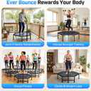 ANCHEER 50'' Trampoline-Fitness Rebounder for Adults-Indoor/Home