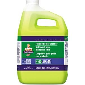 Mr. Clean Finished Floor Cleaner, Lemon Scent, One Gallon Bottle (128 Fl Oz (Pack of 3))