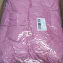 Ultra Soft Fluffy Car Seat Covers Universal 2-Piece Set, Plush Warm Winter Seat Cushion with Non-Slip Backing Seat Protection(Pink)