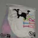 ANIAC Dog Birthday Dress and Hat Set Puppy Lace Tutu Pink Pet Crown Hat with 0-9 Figures Birthday Outfit for Cats Small Dog (White/Pink,X-Large)