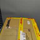 downluxe Outdoor Chair Cushions Set of 2 for Patio Furniture, Waterproof Tufted Overstuffed Patio Furniture Cushions, Thick Outdoor Seat Cushion, 19" X 19" X 5", Navy