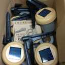 Solar Outdoor Lights, Solar Torch Lights Outdoor Flickering Flame, Outdoor Decorations for Patio Path Yard - 8 Pack