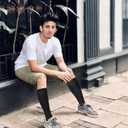 HLTPRO 4 Pairs Compression Socks for Women & Men - Best Support for Medical, Circulation, Nurses, Running, Travel (Small-Medium, Black 15-20 Mmhg)