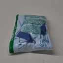 Kids Blue Dress Costume Cosplay Girls Princess Dress Summer Dress Blue Skirt Belt Bow Headwear Outfit Halloween Suit (Large)