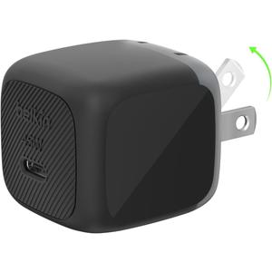 Belkin USB C Charger Block Fast Charging 45W - PD3.1 PPS Super Fast Charging - Samsung Galaxy S25-S26, iPhone 17, Air, Pro, Pro Max, AirPods, Apple Watch, Google Pixel 10, Nintendo Switch, etc - Black