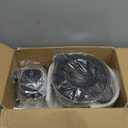 Ganiza Food Processor, 2-Speed Food Chopper Meat Grinder with 8 Cup Stainless Steel & 8 Cup Glass Bowls, Upgraded Button & Smart Overheat Protection Light - Includes Clean Brush, 2 Sets of Blades (Silver)