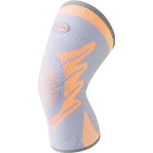 Sports Slim Knee Braces for Women - No-Slip Knee Compression Sleeve for Dance, Yoga, Knee Support for Knee Pain, Joint Pain Relief(Bright Marigold, M, Pack of 1)