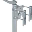 Swivel Bolt-on Trailer Jack, Trailer Jack Stand, 10" Vertical Movement, Mounting Hardware Included, 1000 lbs