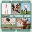 Ankle Strengthener 3 Optional Levels, Blackboard Foot Trainer for Sprained, Foot Strengthener Ankle Balance Board Suitable for Athletes, Injury Tehabilitation, Kids to The Elderly (with Instructions)