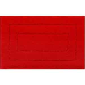 GRANNY SAYS Christmas Bathroom Rug, 20" X 32" Bath Rugs for Bathroom, Microfiber Cute Bath Mats, Washable Rug for Bath Tub, Bath Mat Non-Slip, Christmas Decorations Indoor, Christmas Red