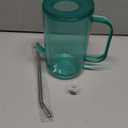 Small Watering Can Indoor Plants with Long Spout (1L, Emerald)