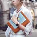 Christian Gifts,A5 Hardcover Leather Journal for Women - 200 Pages Premium Paper Notebook,Lion Journal with 180 Lay Flat Design for Daily Diary, Prayer & Planning (Lion Sky Blue)