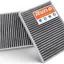 RUITO Cabin Air Filter Fits X5, X6, X7, 530E, 530i, 540i, 740i, 750i, 840i, M5, M8, Replacement for CF12501, PC99244, 64119366401
