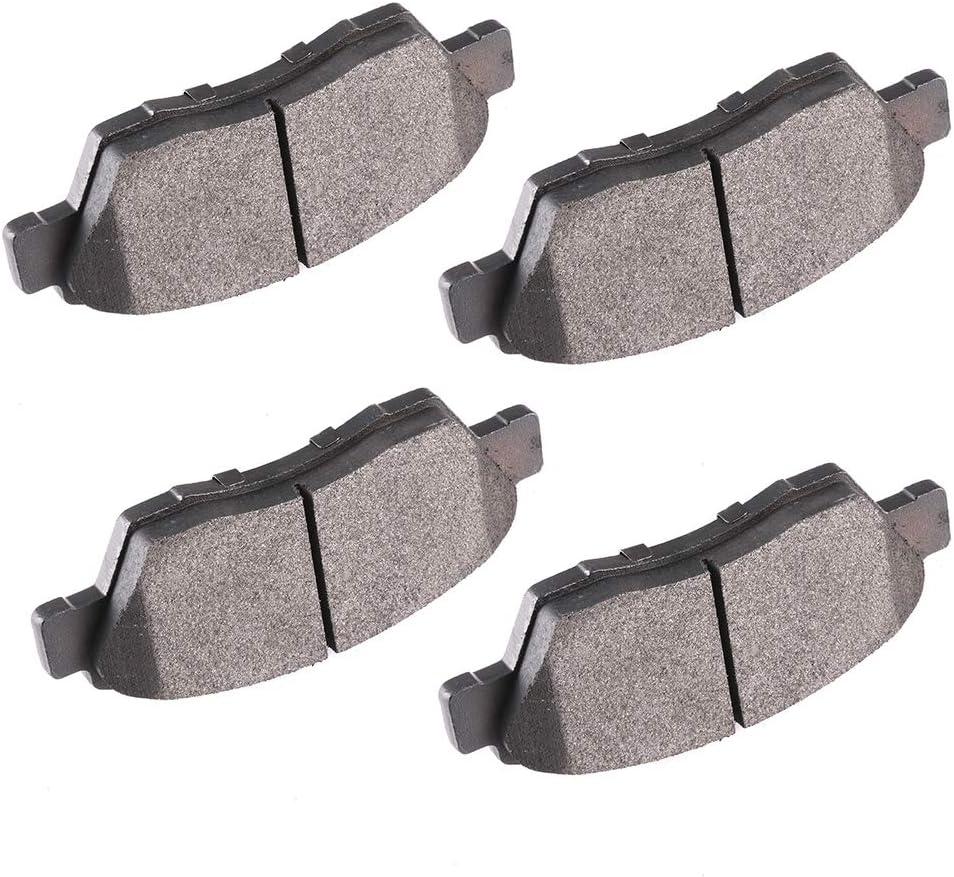 cciyu D621 Professional Ceramic Front Brake Pads Set fit For 2003-2011 For Honda Civic (4pack)