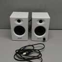 OHAYO 60W Computer Speakers for Gaming and Music, Active Bluetooth 5.3, Stereo 2.0 Speakers for Desktop PC Monitor or Laptop, Surround Sound Speaker, 3.5 mm Aux RCA Input, USB-Powered, 1 Pair, White