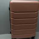 OLIXIS 24 Inch Luggage, Hardside Suitcase with Spinner Wheels, Lightweight ABS Hard Shell Checked Luggage, TSA Approved Lock, Expandable Medium Suitcase for Travel & BusinessPink