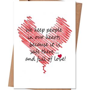 Valentine's Day Card, Valentines Gifts for Women Men Him Her, Valentines Day Card Gifts for Husband Wife Boyfriend Girlfriend (QQ-162)