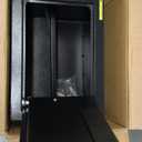 1.4 Cuft Small Fire Safe Box for Home, Security Safe Box Fireproof Waterproof with Digital Keypad and Key Lock, Anti-Theft Home Safes Water Fireproof for Documents Money Valuables