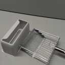 Cat Litter Scoop, Metal Scooper, Deep Shovel, Ergonomic Handle, Kitten Poop Sifting, Durable, Heavy Duty Speed Sifter, for Litter Box Silvery-Gray