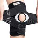 JOMVD Knee Brace for Meniscus Tear, Knee Pain, Adjustable Breathable Knee Support with Side Stabilizers for Arthritis, ACL,MCL, Pain Relief, Injury Recovery, Women and Men,Small