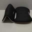 Car Seat Cushion with Neck Pillow & Lumbar Support Kit Back Sciatica Tailbone Pain Relief Car Pillows Ergonomic Memory Foam Back Support for Driving Seat Office Chair Wheelchair Black